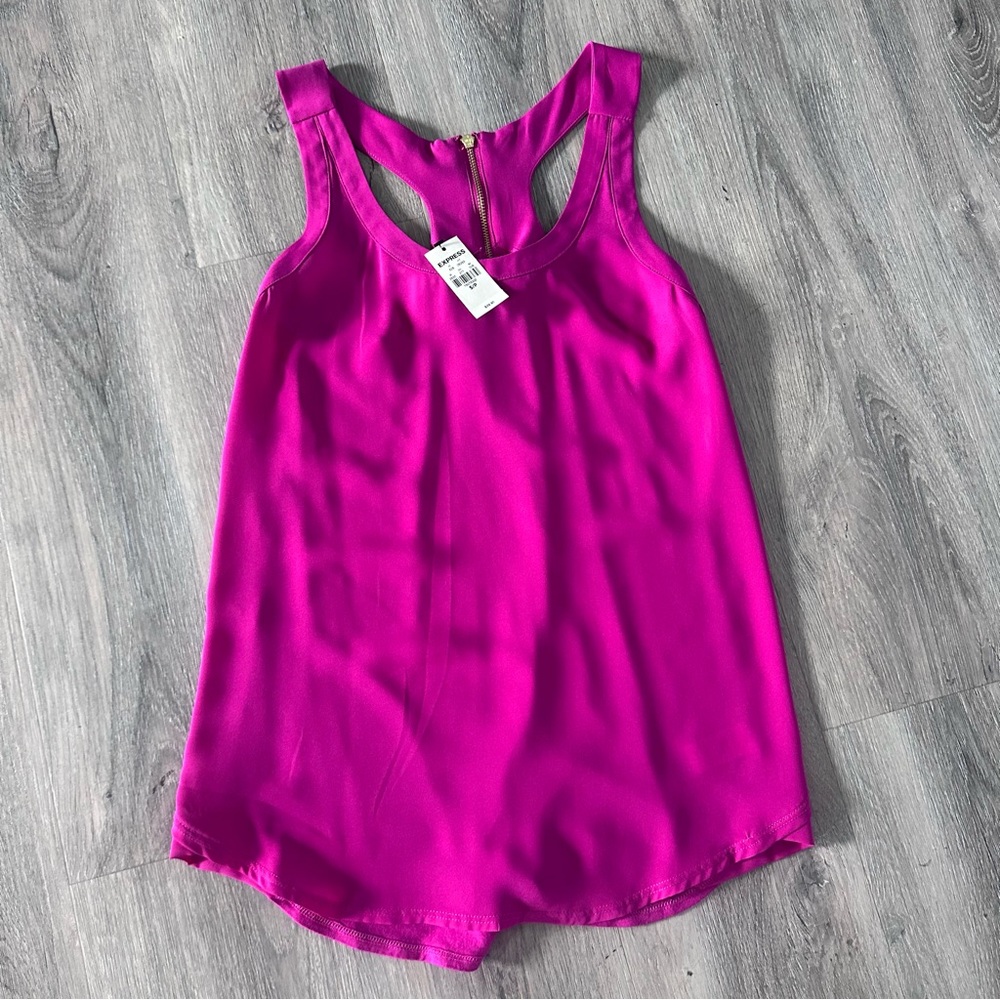 Express Fuchsia Tank Top